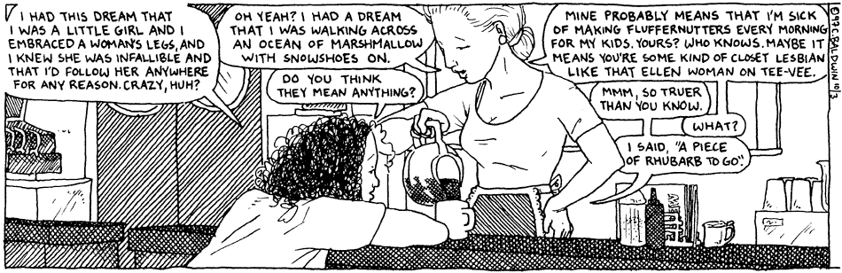 03/17/12 – Legs and Marshmallows
